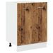 Armoire de plancher vieux bois 60x46x81,5 cm bois d'ingénierie - Photo n°2