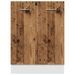 Armoire de plancher vieux bois 60x46x81,5 cm bois d'ingénierie - Photo n°5