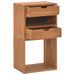 Armoire de rangement 40x30x76 cm Bois de teck massif - Photo n°2