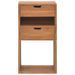 Armoire de rangement 40x30x76 cm Bois de teck massif - Photo n°3