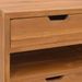 Armoire de rangement 40x30x76 cm Bois de teck massif - Photo n°8