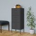 Armoire de rangement Anthracite 42,5x35x101,5 cm Acier - Photo n°1