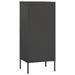 Armoire de rangement Anthracite 42,5x35x101,5 cm Acier - Photo n°5