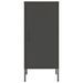 Armoire de rangement Anthracite 42,5x35x101,5 cm Acier - Photo n°3