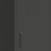 Armoire de rangement Anthracite 42,5x35x101,5 cm Acier - Photo n°7