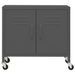 Armoire de rangement Anthracite 60x35x49 cm Acier - Photo n°3