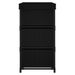 Armoire de rangement avec 6 tiroirs 55x29x55 cm Noir Acier - Photo n°4