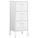 Armoire de rangement Blanc 42,5x35x101,5 cm Acier - Photo n°1