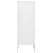 Armoire de rangement Blanc 42,5x35x101,5 cm Acier - Photo n°4