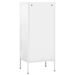 Armoire de rangement Blanc 42,5x35x101,5 cm Acier - Photo n°5