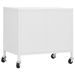 Armoire de rangement Blanc 60x35x56 cm Acier - Photo n°5