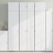 Armoire de rangement blanc 70x42,5x225 cm bois d'ingénierie - Photo n°1