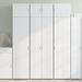 Armoire de rangement blanc 70x42,5x225 cm bois d'ingénierie - Photo n°1
