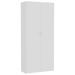 Armoire de rangement Blanc 80 x 35,5 x 180 cm - Photo n°1