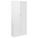 Armoire de rangement Blanc brillant 82,5x30,5x185,5 cm - Photo n°1