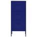 Armoire de rangement Bleu marine 42,5x35x101,5 cm Acier - Photo n°3