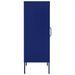 Armoire de rangement Bleu marine 42,5x35x101,5 cm Acier - Photo n°4