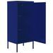 Armoire de rangement Bleu marine 42,5x35x101,5 cm Acier - Photo n°6