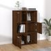 Armoire de rangement Chêne marron 60x29,5x90 cm - Photo n°7