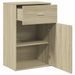 Armoire de rangement chêne sonoma 56,5x39x90 cm bois ingénierie - Photo n°4