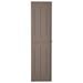 Armoire de rangement de jardin Marron 65x45x172 cm PP - Photo n°6