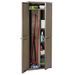 Armoire de rangement de jardin Marron 65x45x172 cm PP 2 - Photo n°2