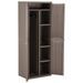 Armoire de rangement de jardin Marron 65x45x172 cm PP 2 - Photo n°7