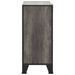 Armoire de rangement Gris 72x36x82 cm Métal et MDF - Photo n°4