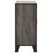 Armoire de rangement Gris 72x36x82 cm Métal et MDF - Photo n°4