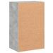 Armoire de rangement gris béton 56,5x39x90 cm bois d'ingénierie - Photo n°7