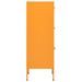 Armoire de rangement Jaune moutarde 42,5x35x101,5 cm Acier 2 - Photo n°4