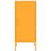 Armoire de rangement Jaune moutarde 42,5x35x101,5 cm Acier - Photo n°3