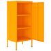 Armoire de rangement Jaune moutarde 42,5x35x101,5 cm Acier - Photo n°6