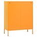 Armoire de rangement Jaune moutarde 80x35x101,5 cm Acier 2 - Photo n°6