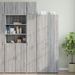 Armoire de rangement mince sonoma gris 30x42,5x225 cm - Photo n°1