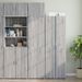Armoire de rangement mince sonoma gris 50x42,5x225 cm - Photo n°1