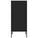 Armoire de rangement Noir 42,5x35x101,5 cm Acier - Photo n°3