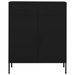 Armoire de rangement Noir 80x35x101,5 cm Acier - Photo n°2