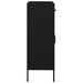 Armoire de rangement Noir 80x35x101,5 cm Acier - Photo n°3