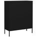 Armoire de rangement Noir 80x35x101,5 cm Acier - Photo n°4