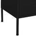 Armoire de rangement Noir 80x35x101,5 cm Acier - Photo n°7