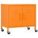 Armoire de rangement Orange 60x35x49 cm Acier - Photo n°1