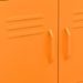 Armoire de rangement Orange 60x35x49 cm Acier - Photo n°6