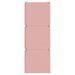 Armoire de rangement pour enfants avec 6 cubes Rose PP - Photo n°4