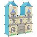 Armoire de rangement pour enfants avec 8 cubes Bleu PP - Photo n°1