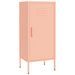 Armoire de rangement Rose 42,5x35x101,5 cm Acier - Photo n°2