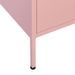 Armoire de rangement Rose 80x35x101,5 cm Acier - Photo n°8