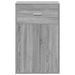 Armoire de rangement sonoma gris 56,5x39x90 cm bois ingénierie - Photo n°5