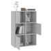 Armoire de rangement Sonoma gris 60x29,5x90 cm - Photo n°8