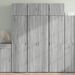 Armoire de rangement sonoma gris 70x42,5x225 cm - Photo n°1